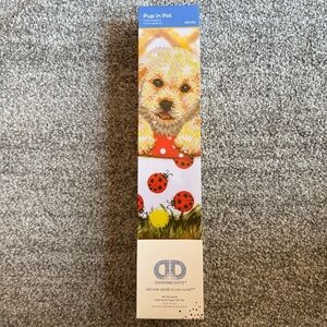 Diamond Dotz Pup in Pot Diamond Art Diamond Painting Kit